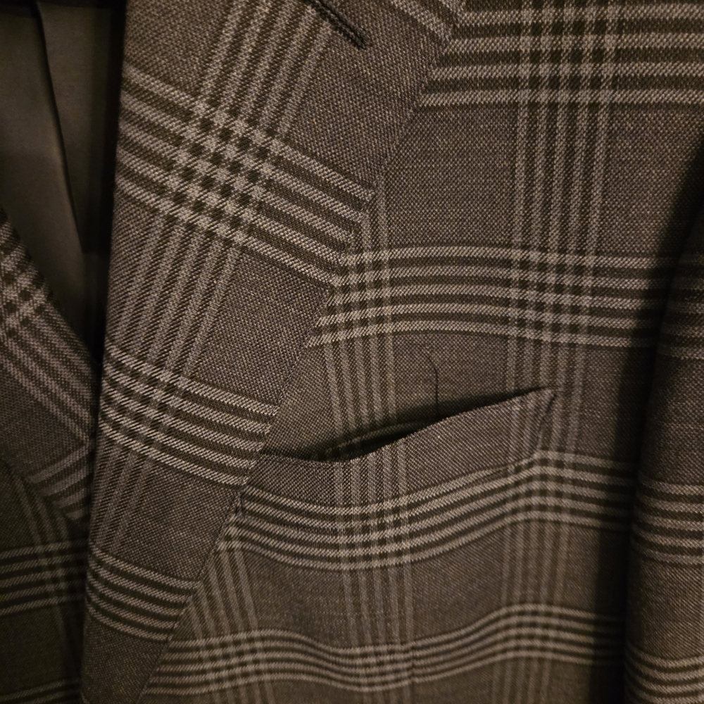 Bonobos Italian Performance Windowpane blazer - Picture 3 of 7